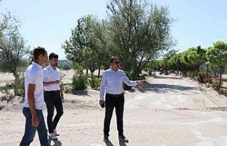 Bedre Plajı yaz sezonu için hazırlanıyor