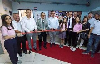 Beşikçioğlu Ortaokulu kütüphanesine kavuştu