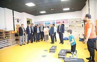 Besime Özderici Engelsiz Yaşam Merkezi’nde inceleme