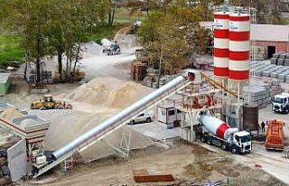 Beton santralleri altyapı çalışmalarına hız...