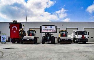 Bilecik’te 8 iş makinesi İl Özel İdare bünyesine...