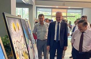 BİLSEM’den yıl sonu resim sergisi