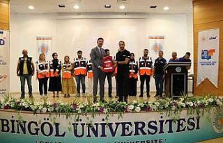Bingöl’de 274 kişi AFAD gönüllüsü oldu