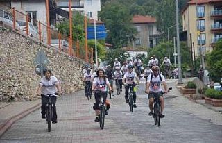 Bisiklet turu Kavaklıdere’de şehir turu ile başladı