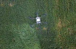 Bitlis’te tarımsal ilaçlamada ZİHA kullanımı