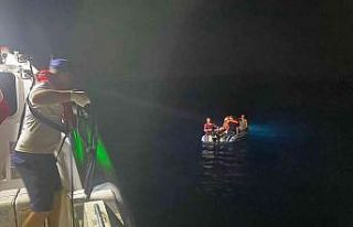 Bodrum’da 5 düzensiz göçmen kurtarıldı