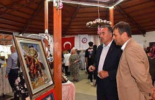 Bozüyük’te el sanatları sergisi açıldı