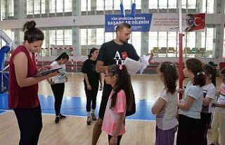 Bozüyük’te öğrenciler yetenekli oldukları spor...