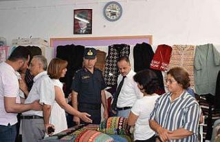 Bozyazı’da halk eğitimin sergisi yoğun ilgi gördü