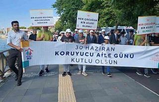 Bu yürüyüş koruyucu aileler için