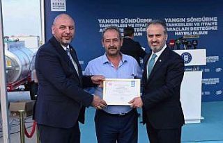 Bursa, yangına karşı artık daha güvenli