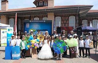 Bursa’da atıktan sanata çevreci dönüşüm