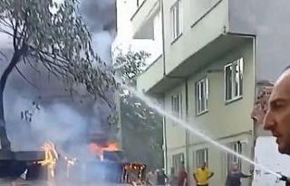 Bursa’da yürekleri ağza getiren yangın