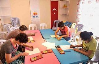 Büyükşehir Engelli Çocuk Mola Evi’nde yaz atölyeleri...