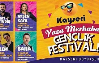 Büyükşehir’in “Yaza Merhaba Gençlik Festivali”...