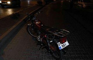 Çalıntı motosikletle kaçan şüpheli kovalamaca...