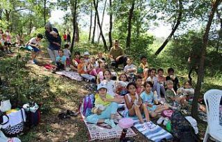 Çan Cumhuriyet İlkokul öğrencileri piknikte buluştu