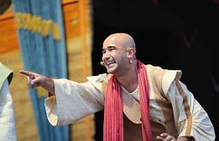 Canik’te çocuklar ‘Keloğlan’ı izledi