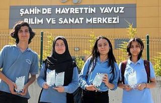 Çaycuma TSO Fen Lisesi öğrencilerinin olimpiyat...