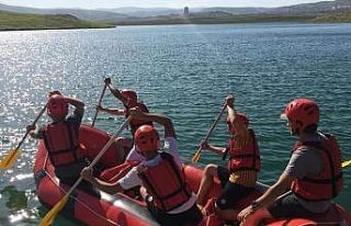 Çekerekli öğrenciler Türkiye Rafting Şampiyonasına...