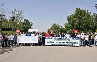 Çevre için yürüdüler