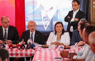 CHP Genel Başkanı Kılıçdaroğlu, şoför esnafı...