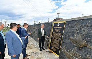 Çınar, açık hava müzesindeki son çalışmaları...