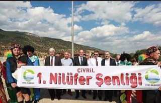 Çivril 1. Nilüfer Şenliği ile coştu