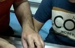 Çocuğun parmağına sıkışan metal somunu itfaiye...