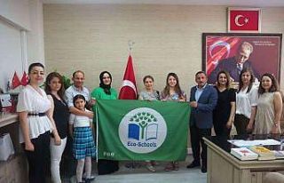 Çorlu Atakent İlkokuluna "Eko-Okul" unvanı