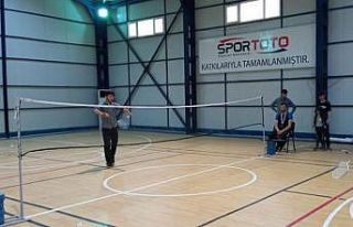 Çukurca’da Batminton müsabakaları yapıldı