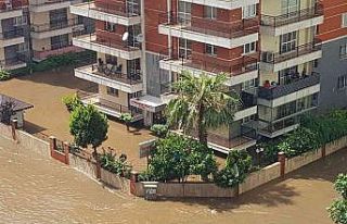 Dakikada yaklaşık 1.5 kilogram yağış düşen...