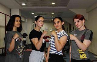 Demir bilek kadınların hedefi Dünya Şampiyonası