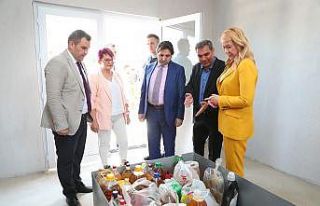 Denizli’nin ilk ve tek atık getirme merkezi hizmete...