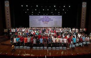 Dereceye giren 534 öğrenciye bisiklet ve saat hediyesi