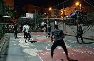 Dicle Gençlikspor’un düzenlediği voleybol turnuvası...