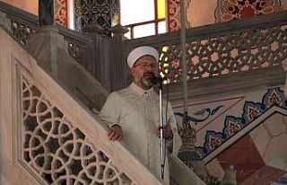 Diyanet İşleri Başkanı Ali Erbaş Cumhurbaşkanı...
