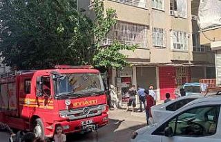 Diyarbakır’da kombi alev aldı, faciadan dönüldü