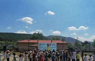 Doğa Çocuk Şenliğinde çocuklar gönüllerince...