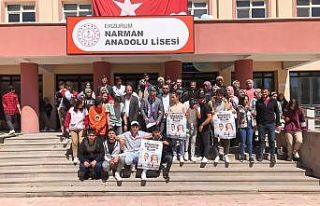 Doğadan sofraya bilim projesi ile 130 okul ziyaret...