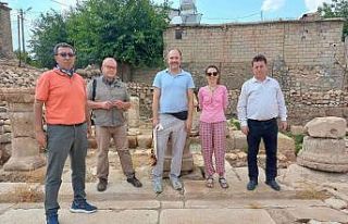 Doliche kazı ekibi Perre’de incelemelerde bulundu