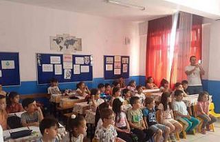 Döşemealtı’nda öğrencilere ağız ve diş sağlığı...