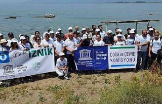 Dünya mirası listesindeki İznik’te çevre günü...