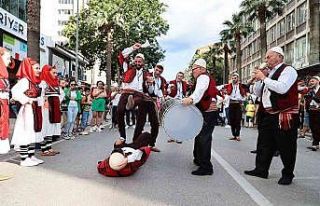 Dünyanın farklı kültür ve renkleri Denizli’de...