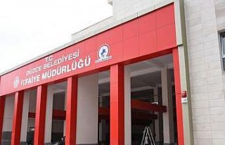 Düzce İtfaiyesi yeni binasında hizmet verecek