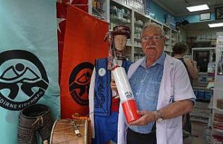 Edirneli eczacı ‘Kırkpınar Köşesi’ ile örnek...