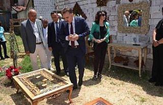 Edremit’te Halk Eğitimi Sergisi açıldı