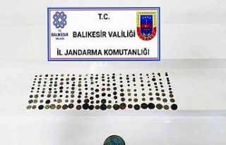 Edremit’te tarihi eser kaçakçılığı yapan iki...