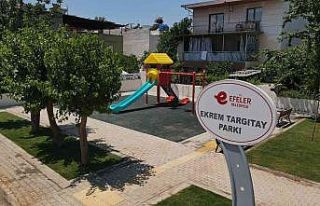 Efeler’de Ekrem Targıtay Parkı hizmete açılıyor