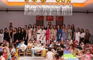 Efelerli miniklerin 100’üncü gün kutlaması